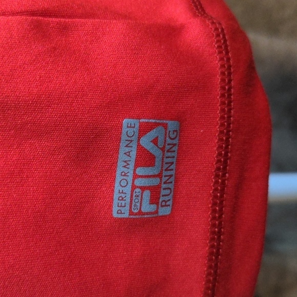 FILA SPORT Fitted Athletic Dry Fit Biking Running Shirt Sz M - Picture 6 of 11